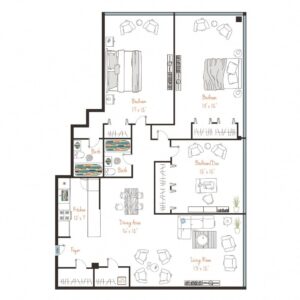 3 bedroom apartment for rent