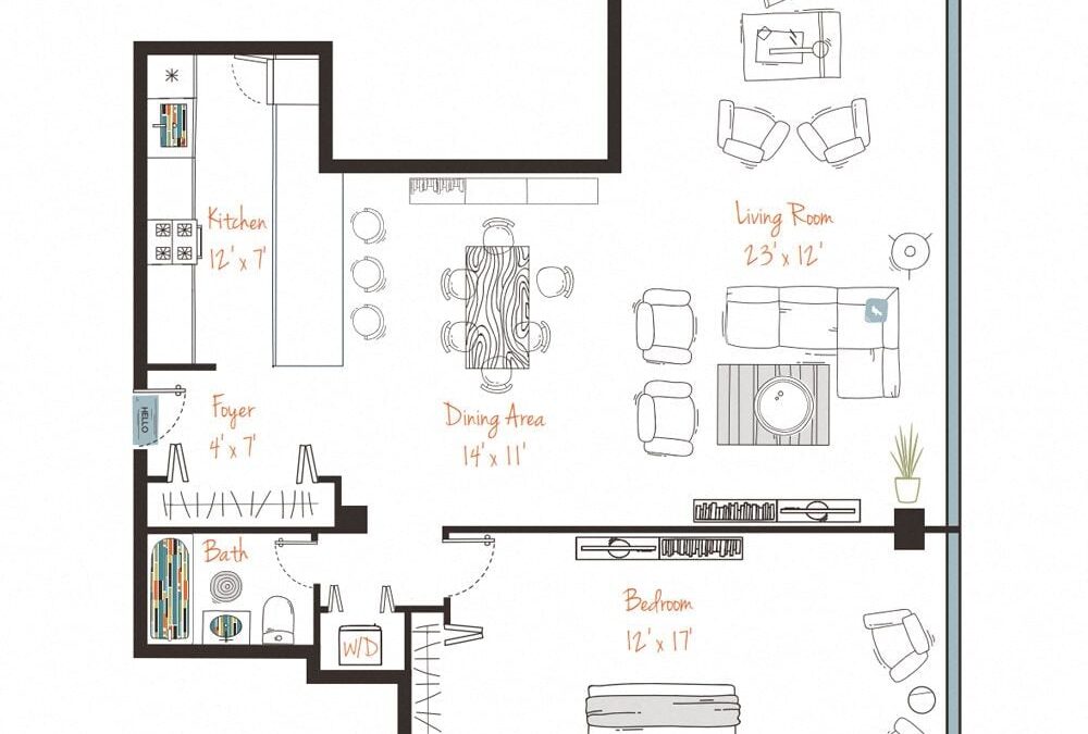 1 bedroom apartment for rent