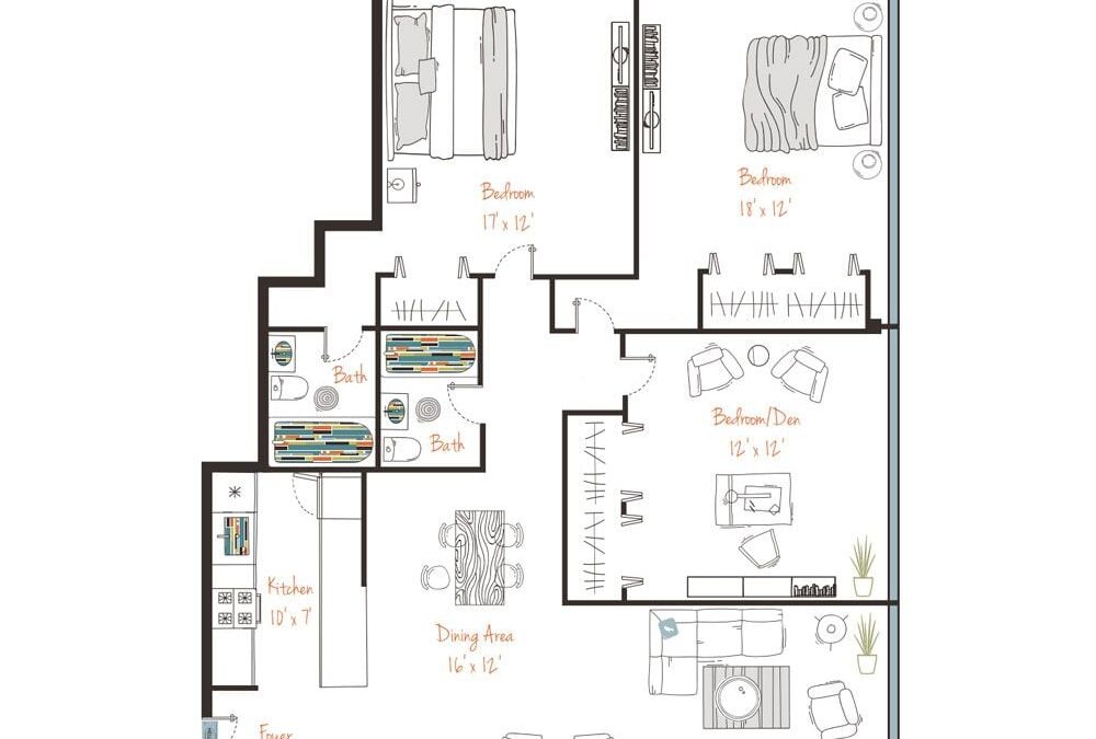 3 bedroom apartment for rent